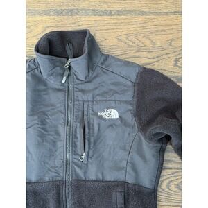 THE NORTH FACE WOMENS TNF DENALI FULL ZIP BLACK FLEECE JACKET‎ MEDIUM